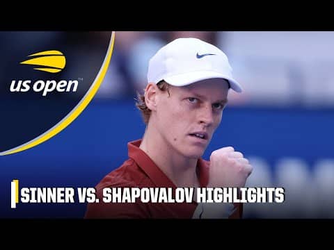 Round 3: Jannik Sinner vs. Denis Shapovalov | Full Match Highlights | 2025 US Open