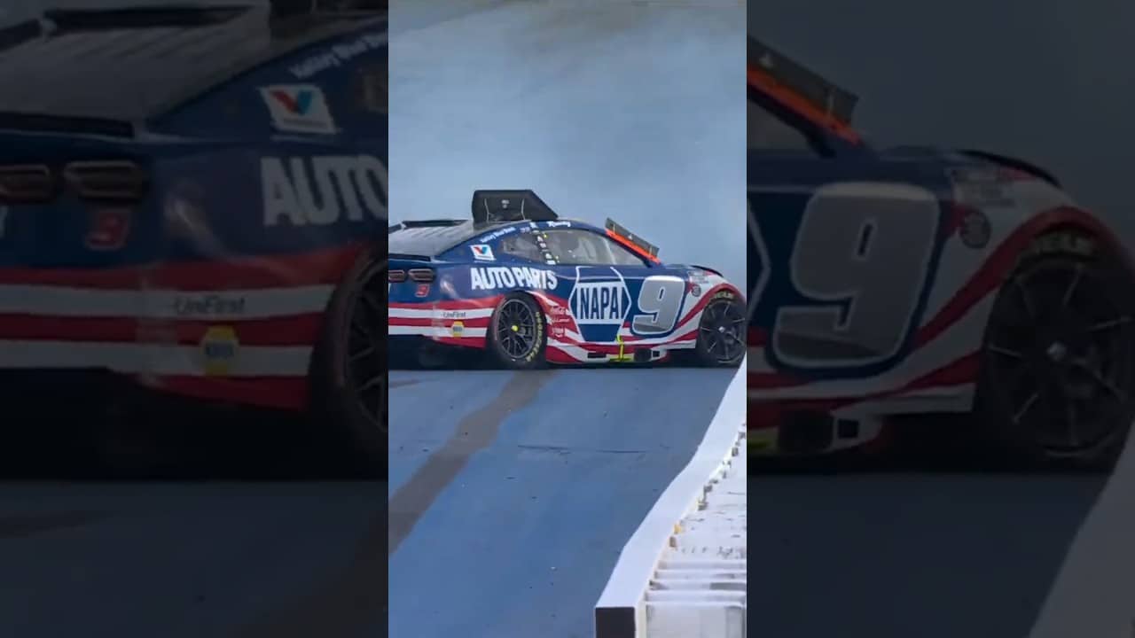 Chase's Coke 600 ends early