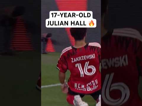 Julian Hall 🔥 EQUALIZER FOR Red Bulls!