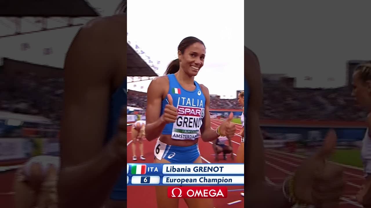 back-to-back champ 👑🇮🇹 #italy #400m #trackandfield #sports #athletics #europeanathletics