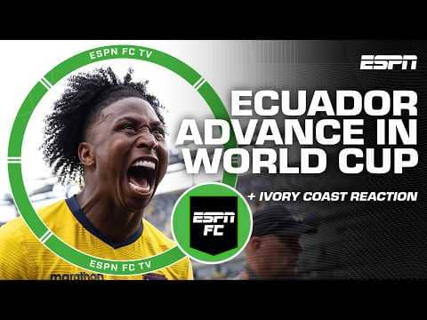 REACTION to Ecuador vs. Germany 🔥 A DESERVING COMEBACK! - Stewart Robson | ESPN FC