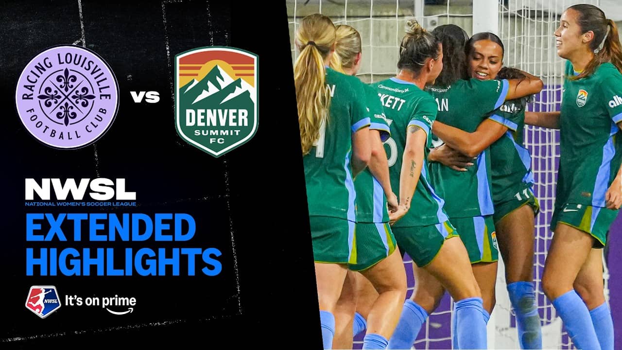Denver Summit First Signing Gets W vs Racing Louisville | NWSL Extended Highlights | Prime Video