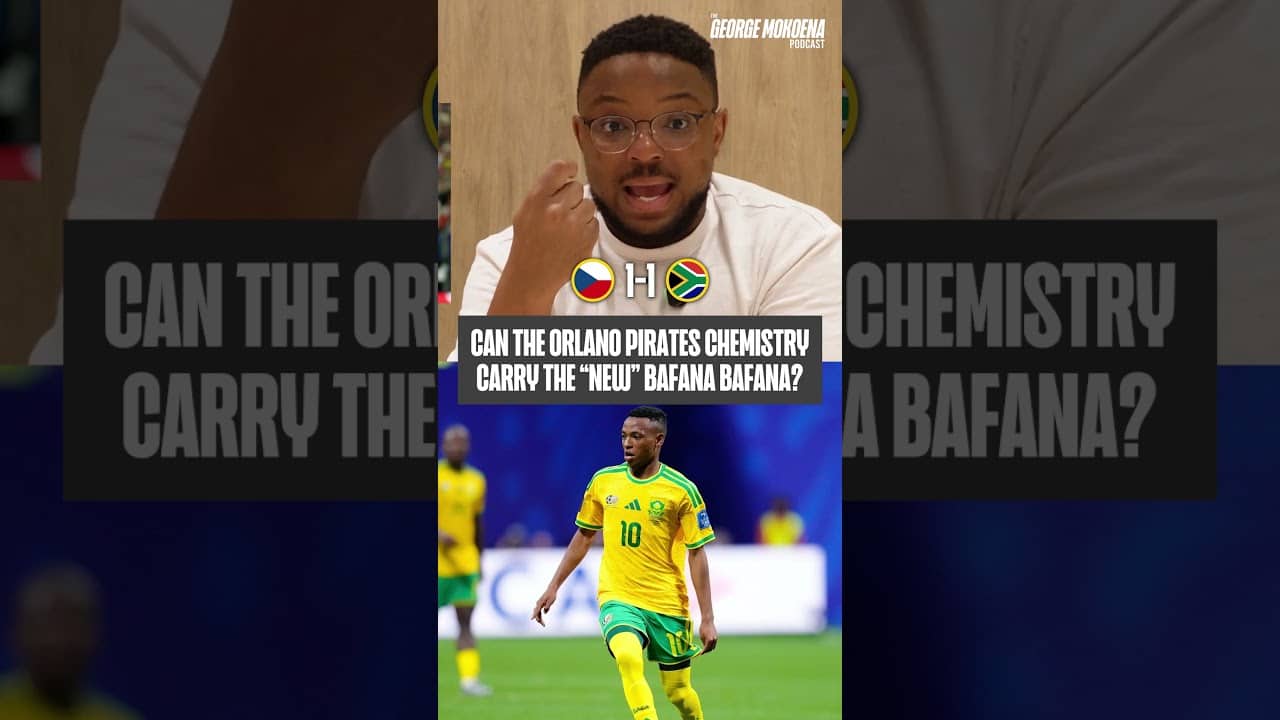 Should #bafanabafana and Broos become #orlandopirates ? Czechia 1-1 South Africa #fifaworldcup2026
