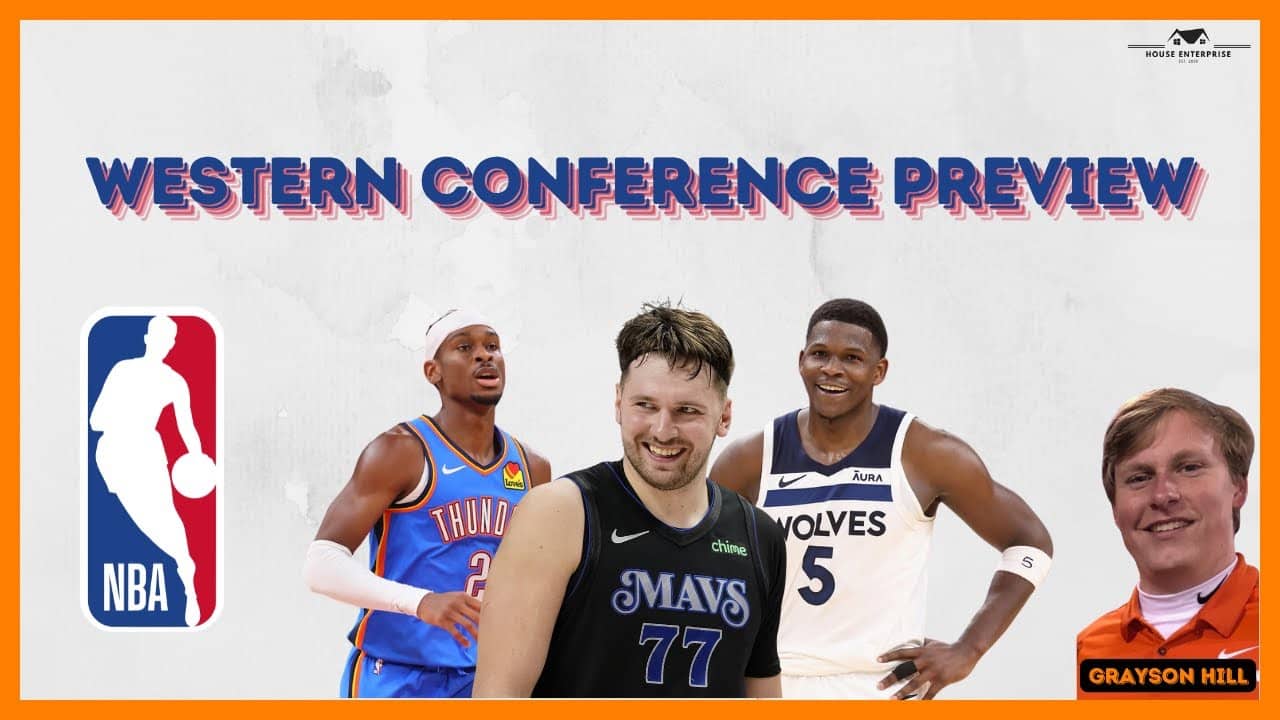 2024-25 NBA Season Previews Part 2: Western Conference With Grayson Hill