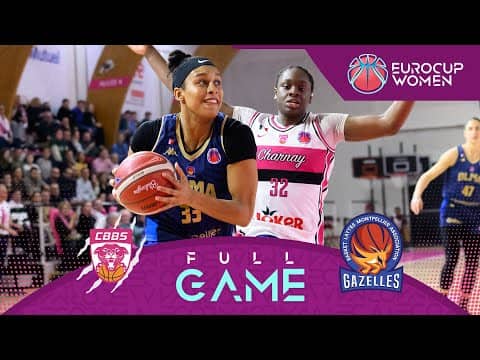 LIVE - Charnay Basket v BLMA | EuroCup Women 2025-26 | Play-Off Round 1
