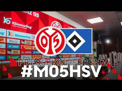 Die PK vor dem Spiel gegen Hamburg | #M05HSV | #05ertv | Saison 2025/26