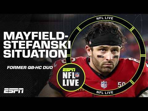BEST MOVE for Mike McDaniel becoming Chargers OC + Baker Mayfield-Kevin Stefanski drama 🏈 | NFL Live