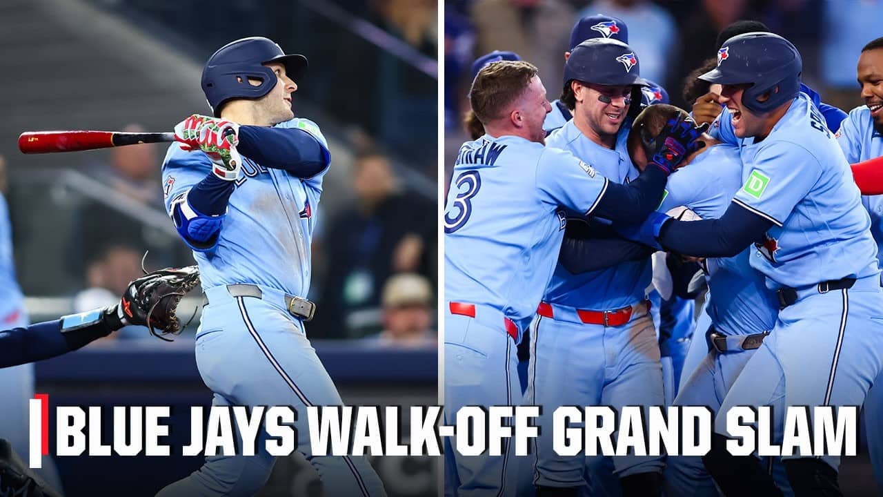 WALK-OFF GRAND SLAM 🚨 DAULTON VARSHON'S DINGER WINS IT FOR TORONTO | ESPN MLB