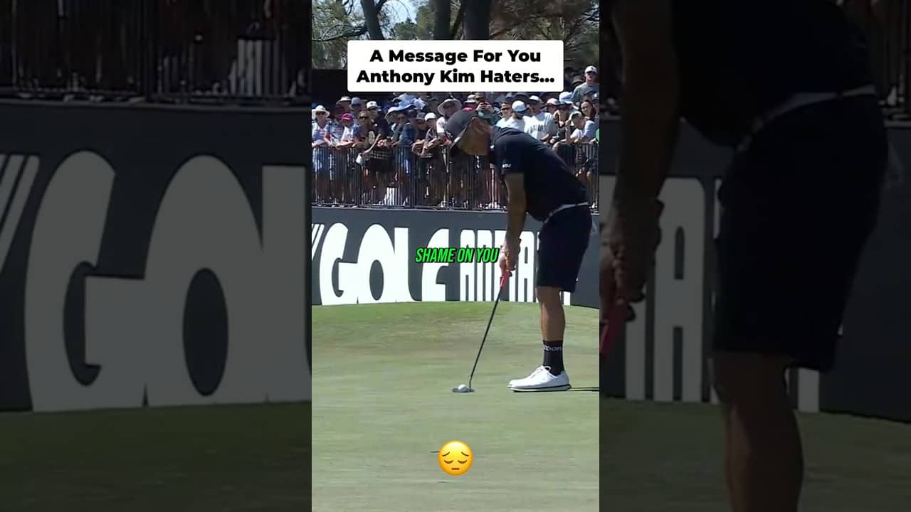 Shame on Haters: Anthony Kim's EPIC 12-Year Comeback! #shorts