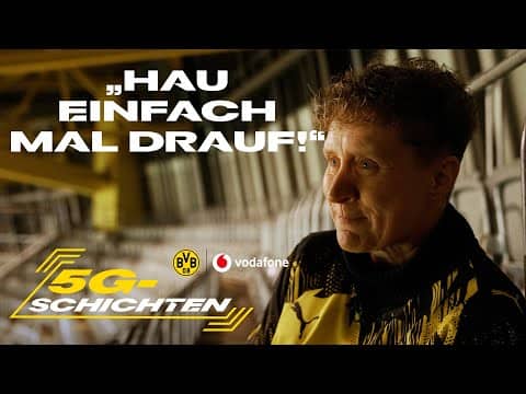 This is how you experience a BVB match from the LAST row! | 5G Schichten