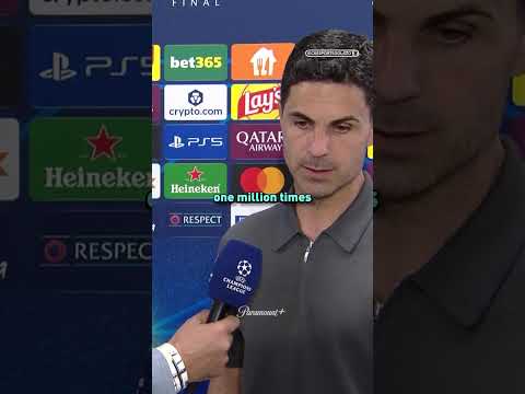 Mikel Arteta talks "fine margins" of UCL final defeat | CBS Sports Golazo