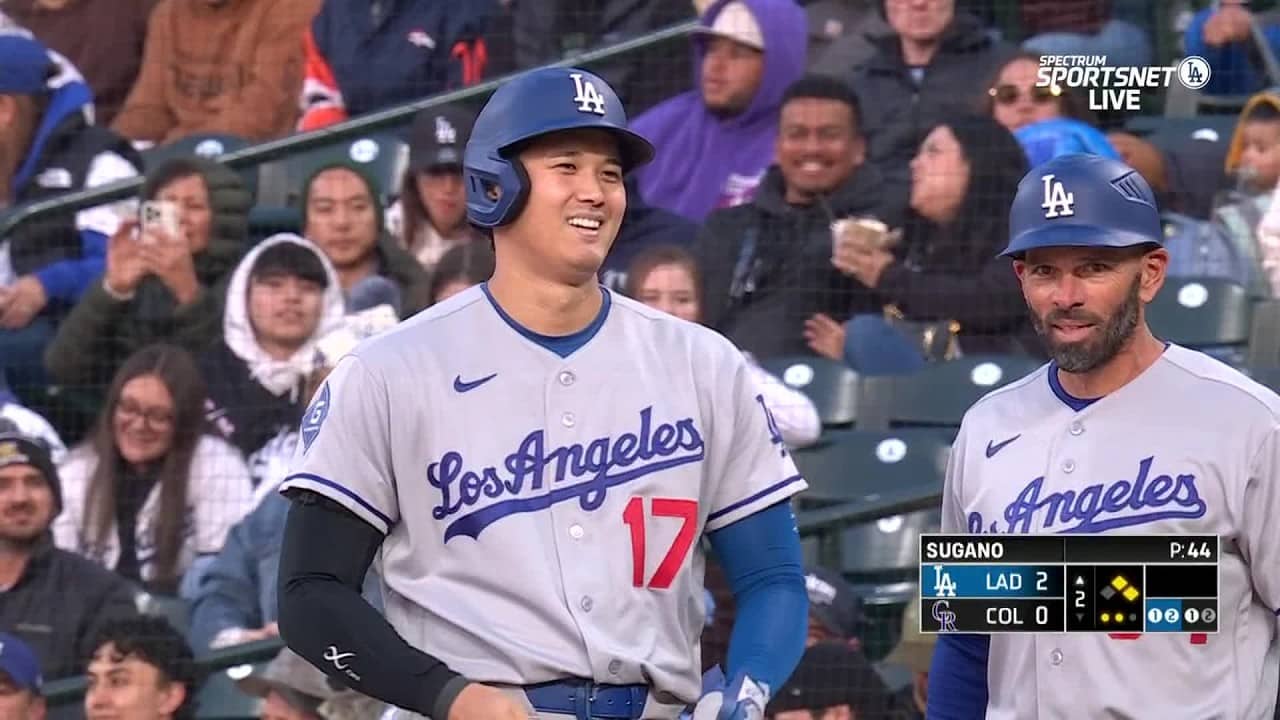 SHOHEI OHTANI EXTENDS ON-BASE STREAK TO 49 GAMES 🔥 | MLB on ESPN