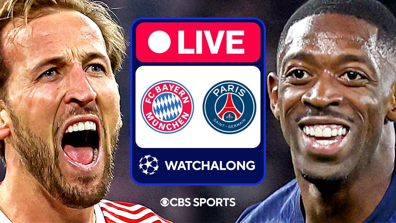 Bayern vs. PSG WATCHALONG 🍿