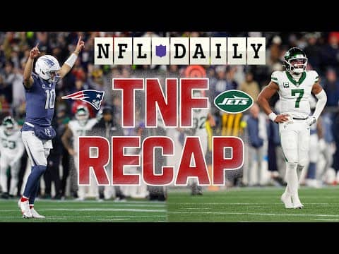 Young Patriots ROLL OVER Jets | Week 11 Thursday Night Football Recap & Highlights | NFL Daily