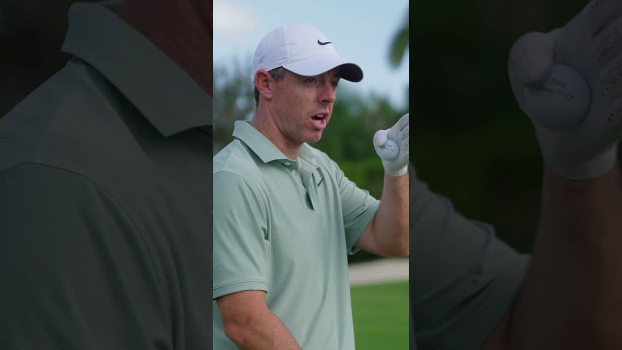 Rory McIlroy shows Grant Horvat how TP5 keeps spin in the scoring zone