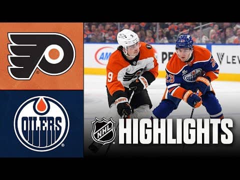 Flyers vs. Oilers | NHL Highlights | January 03, 2026