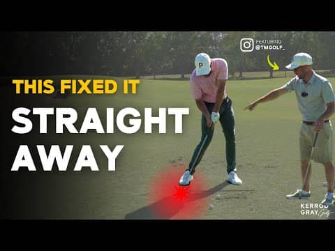 Stop Hitting Behind the Golf Ball with Irons