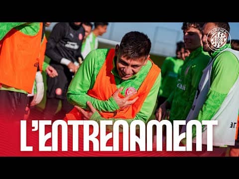 😈 PRIMER ENTRENAMENT DE CLAUDIO ECHEVERRI | GIRONA FC