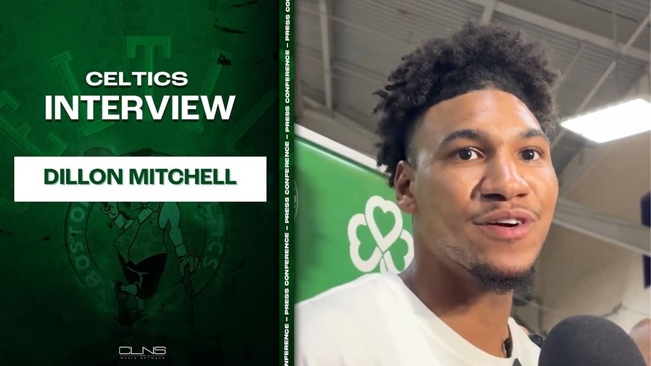Dillon Mitchell Breaks Down Fellow Rookie Chris Cenac: It's All About WINNING | Celtics Interview