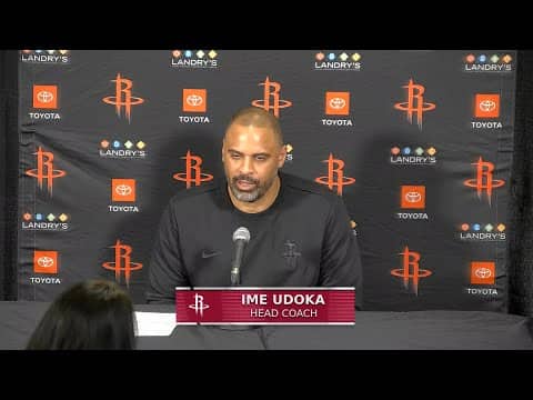 Press Conference by Ime Udoka vs Nuggets
