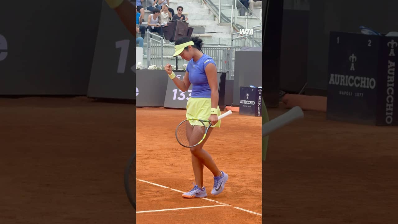 Round 3 incoming 👏 Alex Eala defeats Wang in straight sets to advance in Rome!#IBI26