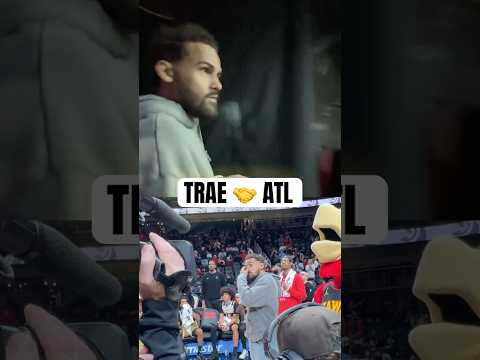 An emotional ATL homecoming for Trae Young 🙏