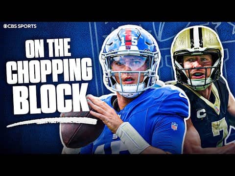 2025 NFL Cut Deadline: Are these Players on the Chopping Block? | Tommy DeVito, Taysom Hill, & MORE!