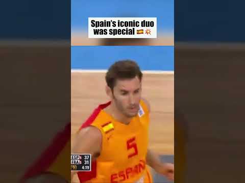 The chemistry between Chacho and Rudy is like magic 🇪🇸✨ #FIBAWC