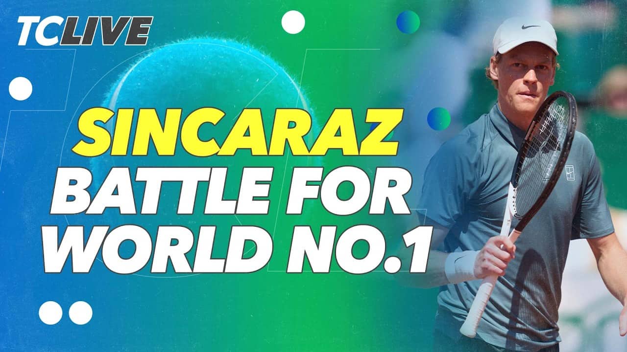 Alcaraz and Sinner fighting for World No. 1 this weekend in Monte Carlo 🏆 | TC Live