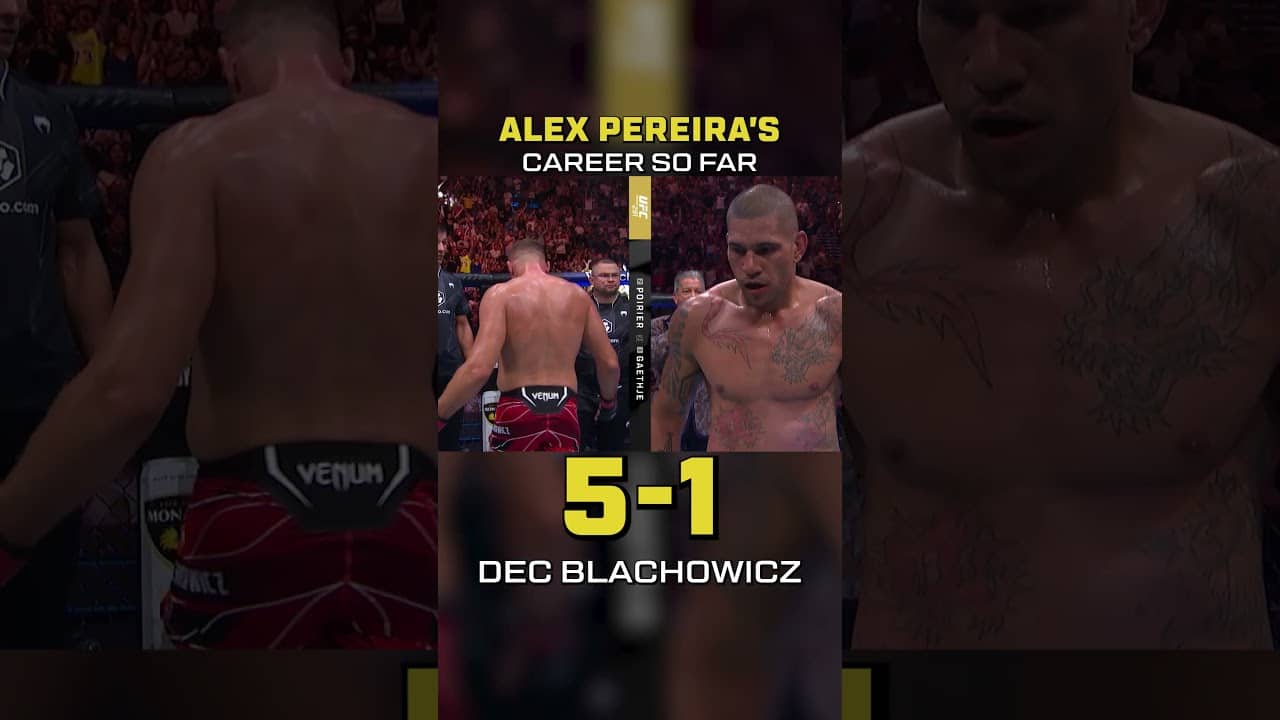 Alex "Poatan" Pereira Career So Far #ufcwhitehouse
