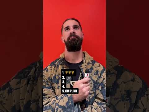 Seth Rollins was too quick with these 😅