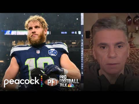Cooper Kupp 'stepped up' for Seahawks in NFC championship game | Pro Football Talk | NFL on NBC