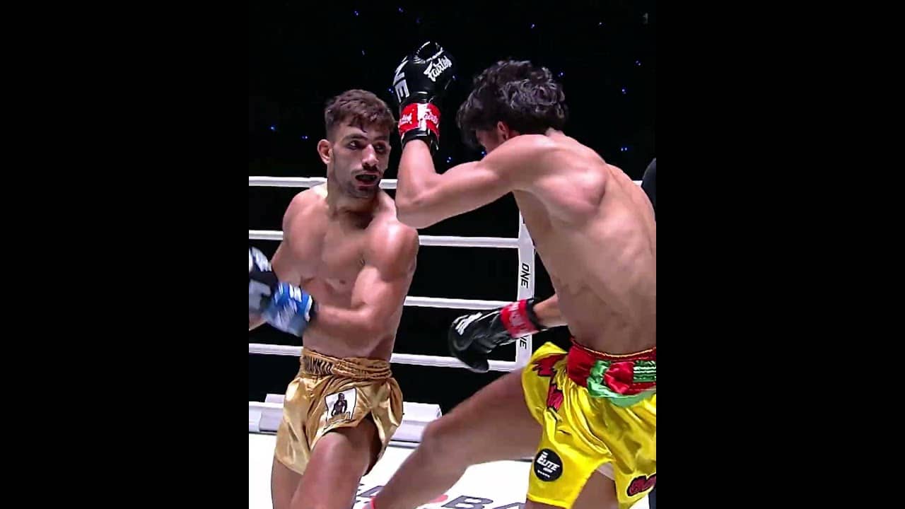 Enter the BEAST 😤⚔️ Mohammad Siasarani gave it his all against Mohammed Boutasaa!