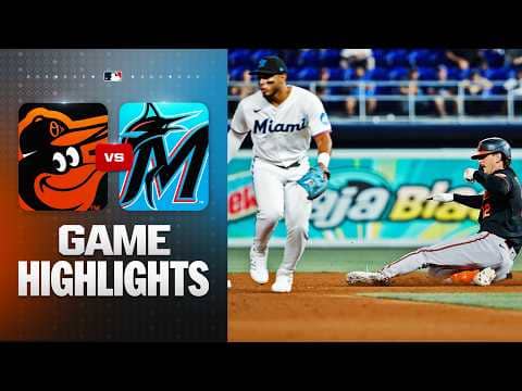 Orioles vs. Marlins Game Highlights (5/7/26) | MLB Highlights