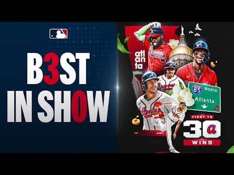 The Atlanta Braves become the first MLB team to reach 30 wins in 2026! 🔥 | MLB Highlights