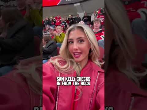 We got Samantha Kelly in the house! #samkelly #samanthakelly #njdevils #NHL