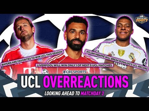 Bayern FAVORITES? | Mbappé chases record | Liverpool STUMBLE | UCL Matchday 2 REVIEW | Morning Footy