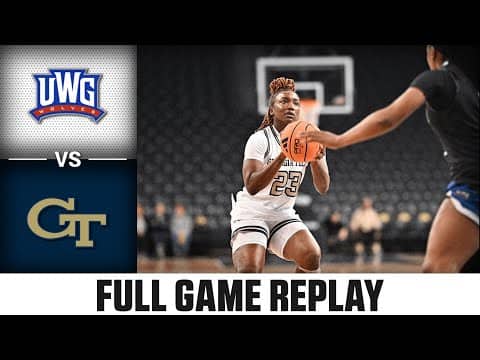 West Georgia vs Georgia Tech Full Game Replay | 2025-26 ACC Women's Basketball