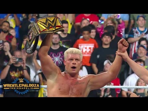 Cody Rhodes retains the Universal Championship over Drew McIntyre at Wrestlepalooza | Highlights