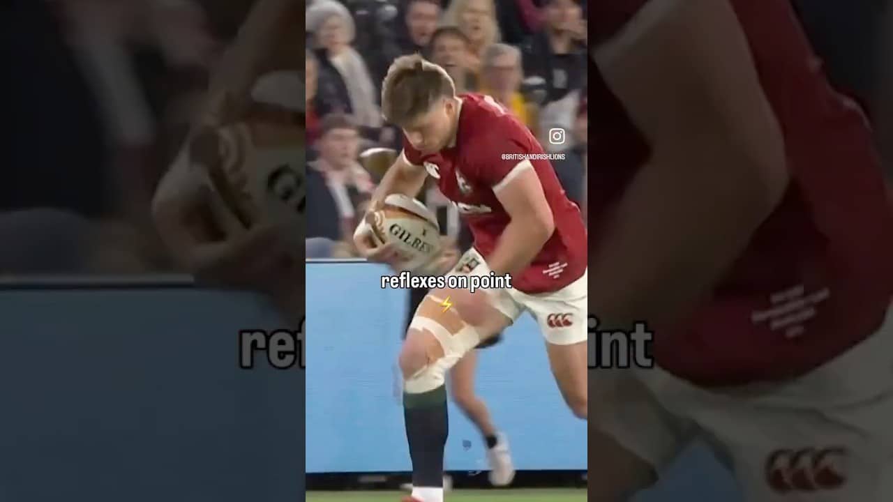 Huw Jones, unleashed 🦁