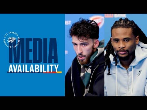 Chet Holmgren and Cason Wallace | Postgame Media | February 7, 2026