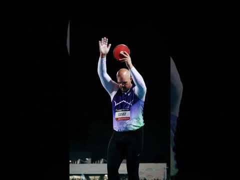 Flawless Matt Denny wins in Melbourne with 67.51m discus throw #continentaltourgold