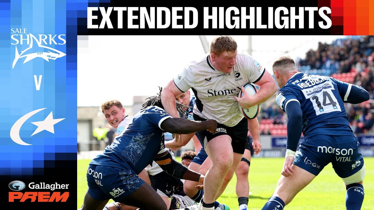 Sale Sharks v Saracens | EXTENDED HIGHLIGHTS | Gallagher PREM 25/26 | Round 13