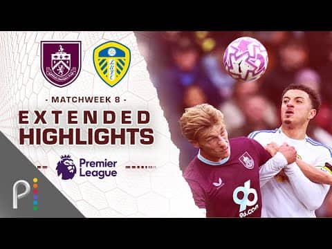 Burnley v. Leeds United | PREMIER LEAGUE HIGHLIGHTS | 10/18/2025 | NBC Sports