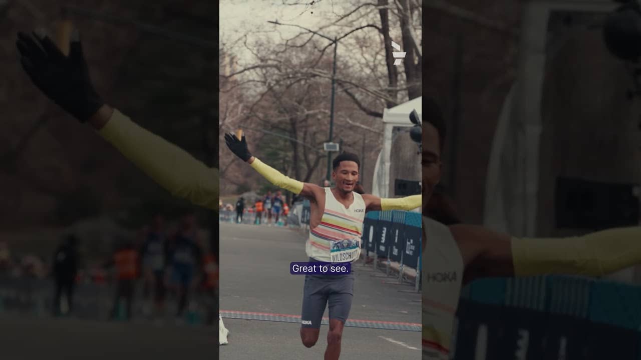 Adriaan Wildschutt is the first South African man to win the United Airlines NYC Half
