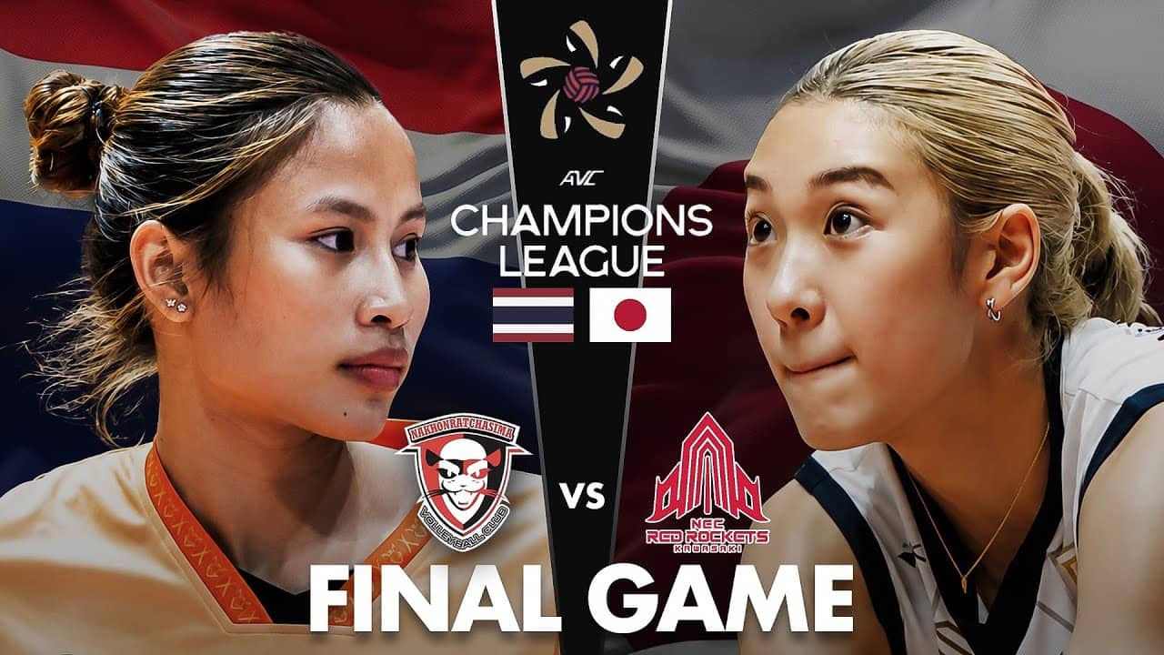NEC Red Rockets 🇯🇵 vs Nakhonratchasima 🇹🇭 | Highlights | AVC Women’s Champions League 2026 FINAL
