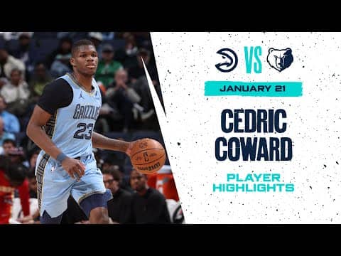 Cedric Coward Highlights vs. Atlanta Hawks