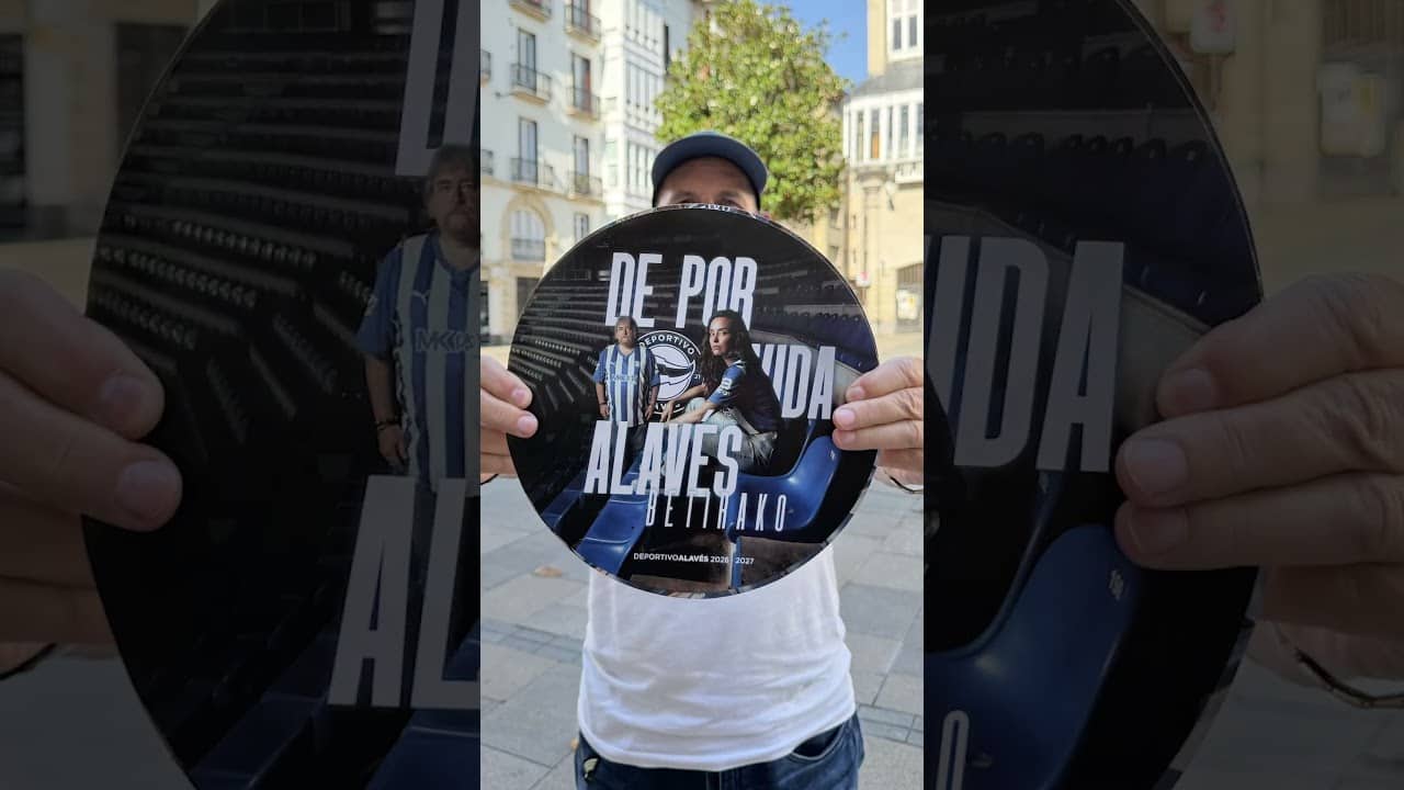 Vayas por donde vayas, hay alguien que eligió ser del Alavés. 🔵⚪