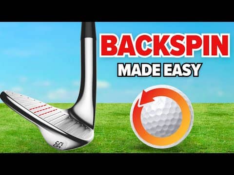 How To Create BACKSPIN with WEDGES