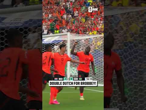 The Dutch are FLYING in Houston! 🇳🇱 An early brace from Brian Brobbey